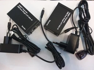 RIPETITORE ESTENSIONE HDMI 50MT CAT5e/6 CON RIPETITORE TELECOMANDO - Imagen 1 de 2