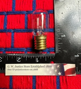 T7 APPLIANCE 15w LIGHT BULB 15 WATT E17 intermediate base 15T7/N OVEN 7¢ ship* - Picture 1 of 2