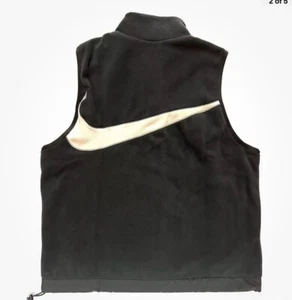 NIKE CLUB + FLEECE WINTERIZED VEST BLACK DQ4898-010 SIZE LARGE NEW - Picture 1 of 3