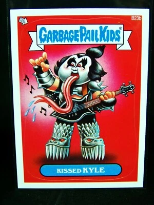 GARBAGE PAIL KIDS, 2013, Brand-New Series 3, Bonus Card #B23b Kissed KYLE - BNS3 - Image 1 of 2