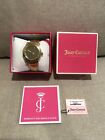 Gold Juicy Couture Women's - Leather Strap Watch needs New Battery - Retail $195