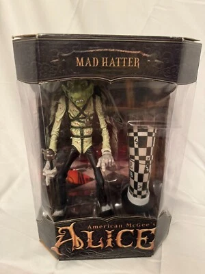 Figura del Sombrerero Loco de Alicia de American McGee con Sombrero de copa Nueva en Caja Juegos de EA  Foto 1 de 4