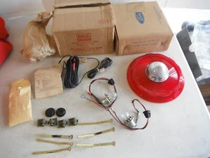 1957 FORD NOS TAILLIGHT LENS & BACKUP KIT WIRING B7A-13450-B & B7A-18275-B - Picture 1 of 11