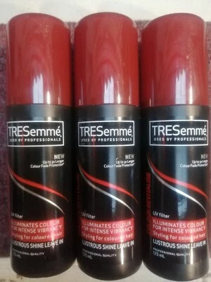 TRESemme Colour Revitalise Lustrous Shine Leave in CONDITIONER Pump 125ml X 3 - Image 1 of 4