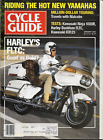 Cycle Guide Magazine January 1986- Kawasaki Ninja 1000R, Harley-Davidson FLTC