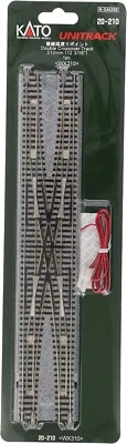 KATO 20-210 Unitrack Double Crossover Track 310mm 1pc N Scale from Japan - Image 1 of 4