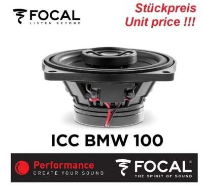 Focal ICC BMW 100 Center kompatibel mit BMW i-Modelle i3s (i01) HATCHBACK 2017-> - Bild 1 von 4
