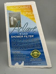 Alclare K-Ceuticals Shower Filter System ~ NEW - Picture 1 of 6