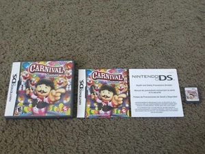 Carnival Games Nintendo DS COMPLETO Juego + Estuche + Manual + Insertar - Imagen 1 de 7