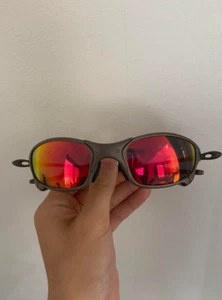 Oakley Juliet X Metal Ruby iridium Black Sunglasses with Serial Number - Picture 1 of 6