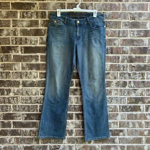 Blue Time Women's Mid Rise Boot Cut Jeans Size 19 - Bild 1 von 11