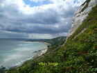 Photo 12x8 The cliffs of Folkestone Warren A zig-zag path descends the cli c2011