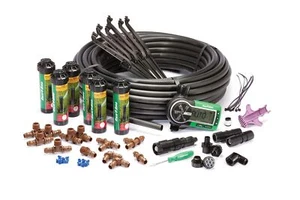 Rain Bird Automatic In Ground Sprinkler System Kit for 1000 to 3000 Sq Ft - Picture 1 of 9