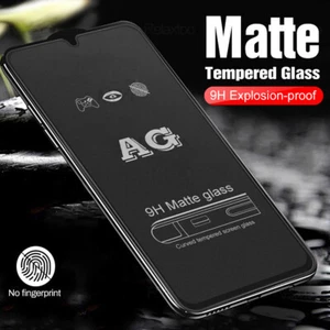 Frosted Matte Screen Protector For iPhone 16 15 Pro Max 13 14 11 12 XR Xs Xs 7 8 - Photo 1 sur 58
