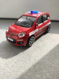 VIGILI DEL FUOCO Fiat Nuova Panda 4x4 Die Cast Model 1/43 - Foto 1 di 15