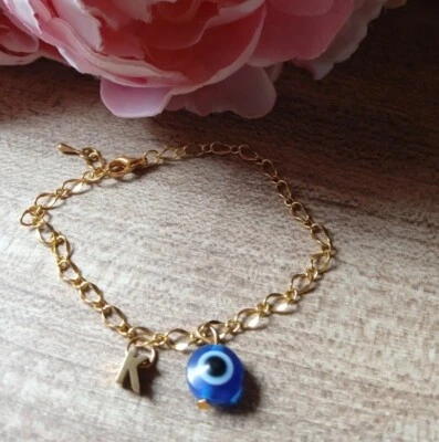 nazar boncuk armband Elegant Und Personalisiert - Bild 1 von 3