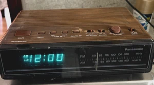 Panasonic RC-65 AM FM Digital Alarm Clock Radio - Tested Works  - Picture 1 of 10