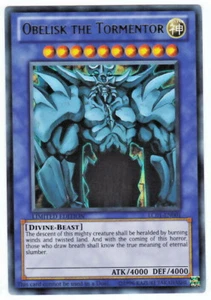 YUGIOH • Obelisco del Tiranno Obelisk the Tormentor Divinita' Egizie LC01-EN001  - Picture 1 of 1