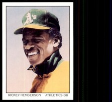 1990 Score Rickey Henderson Baseball Cards #686