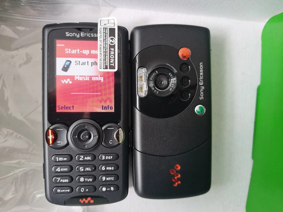 Sony Ericcson Walkman W810i - Satin black Unlocked Cellular Phone - Image 1 of 4