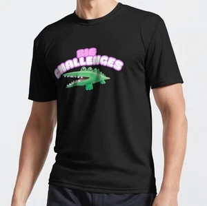 Camiseta Big Challenges Alligator Funny Silly Active - Imagen 1 de 1