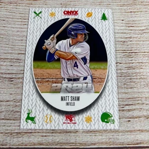2025 Onyx Authenticated Holiday Rewind Matt Shaw - Bild 1 von 2