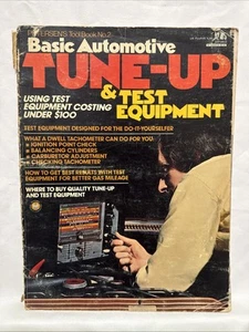 VINTAGE 1974 PETERSENS BASIC AUTOMOTIVE TUNE UP & TEST EQUIPMENT SERVICE MANUAL - Picture 1 of 5