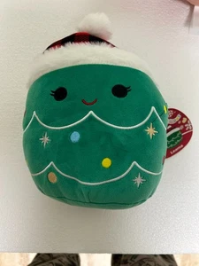 Squishmallows 8” Leama The Christmas Tree Not Carol 2025 Holiday Plush NEW - Picture 1 of 1