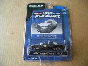 Greenlight 2008 Ford Police Interceptor Texas Highway Patrol 1/64 Hot Pursuit - Bild 1 von 9