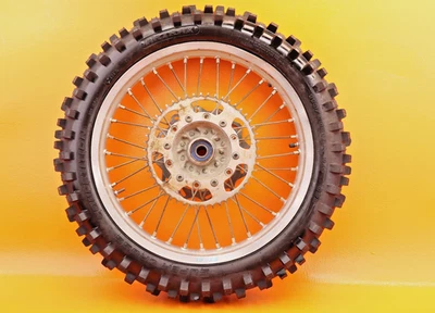 2001 - 2008 Yamaha YZ450F YZ250F Complete Rear Wheel Rim Hub Spokes Tire Foto 1 de 4