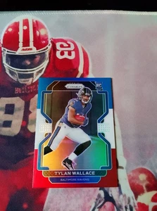 2021 Panini Prizm Football 🏈 Tylan Wallace 🏈RC🏈 Baltimore Ravens - Bild 1 von 2