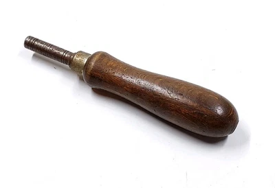 Antique Clockmakers Clock Mainspring Let Down Winding Tool #4 Made in Germany - Image 1 of 4