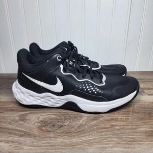 Nike Fly By Mid 3 Basketball Shoes Mens Size 11 Black/White Sneakers DD9311-003 - Picture 1 of 14