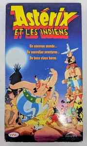 Asterix et les Indiens VHS (1994) - NTSC - French - VG (Tested) - Picture 1 of 8