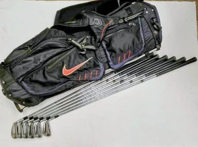 Mizuno MX-200 5-PW Forged Irons Set Dynalite Gold XP S300 W/ Nike Bag - Image 1 of 4