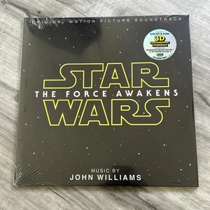Star Wars The Force Awakens Original Soundtrack 3-D Hologram Vinyl John Williams - Imagen 1 de 7