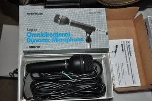 Shure Radio Shack Omnidirectional Dynamic Microphone Model 33-1070D - Picture 1 of 13