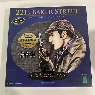 221B Baker Street The Board Game Deluxe Edition Complete Hansen 2016 - Image 1 of 4