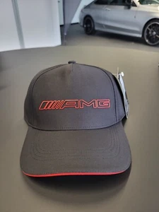 Original Mercedes Benz AMG Cap Basecap Schirmmütze schwarz rot B66959622 - Bild 1 von 4