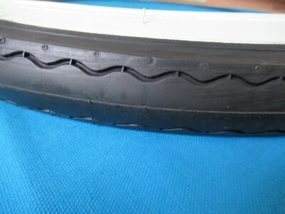 Old Style Duro 20" x 2.125" Stingray Rear S2 Slick White Wall Bicycle Tire - New - Image 1 of 4