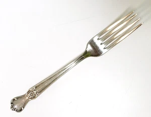 Tenedor de cena de plata International Old Company 1950 FIRMA plato - Imagen 1 de 10