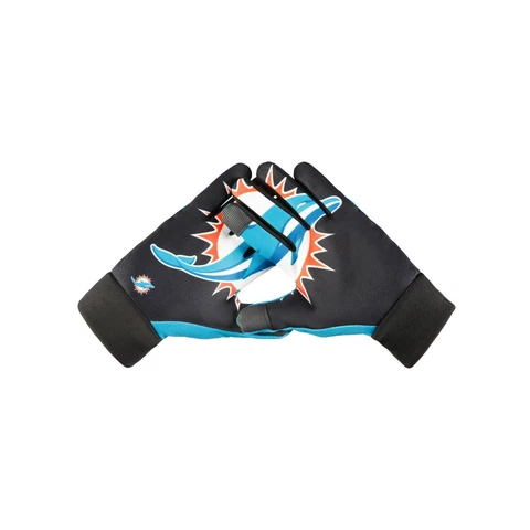 Miami Dolphins NFL Palm Logo Texting Gloves FREE SHIP! Cover