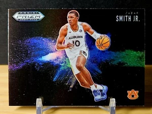 2022 Jabari Smith Jr. Panini Color Blast Black Prizm SSP Case Hit Rookie RC  - Picture 1 of 5