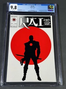 Rai #0 Glossy Version 1992 CGC 9.8 4244897021 Bob Layton 1st Full App Bloodshot - Picture 1 of 6