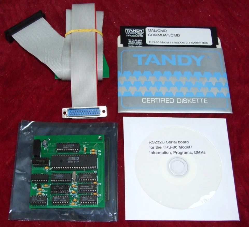 RS232C Serial board kit for the Tandy Radio Shack TRS-80 Model I - Image 1 of 1