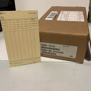(1000 Ct) 7 Days Across 4-3/16"W 22 FORM 8214005. Replaces Simplex 1950-9112 - Picture 1 of 10