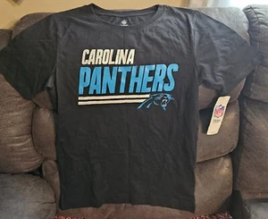 NWT! Youth Boys Size Large (12/14) NFL Carolina Panthers Football Shirt! - Picture 1 of 1