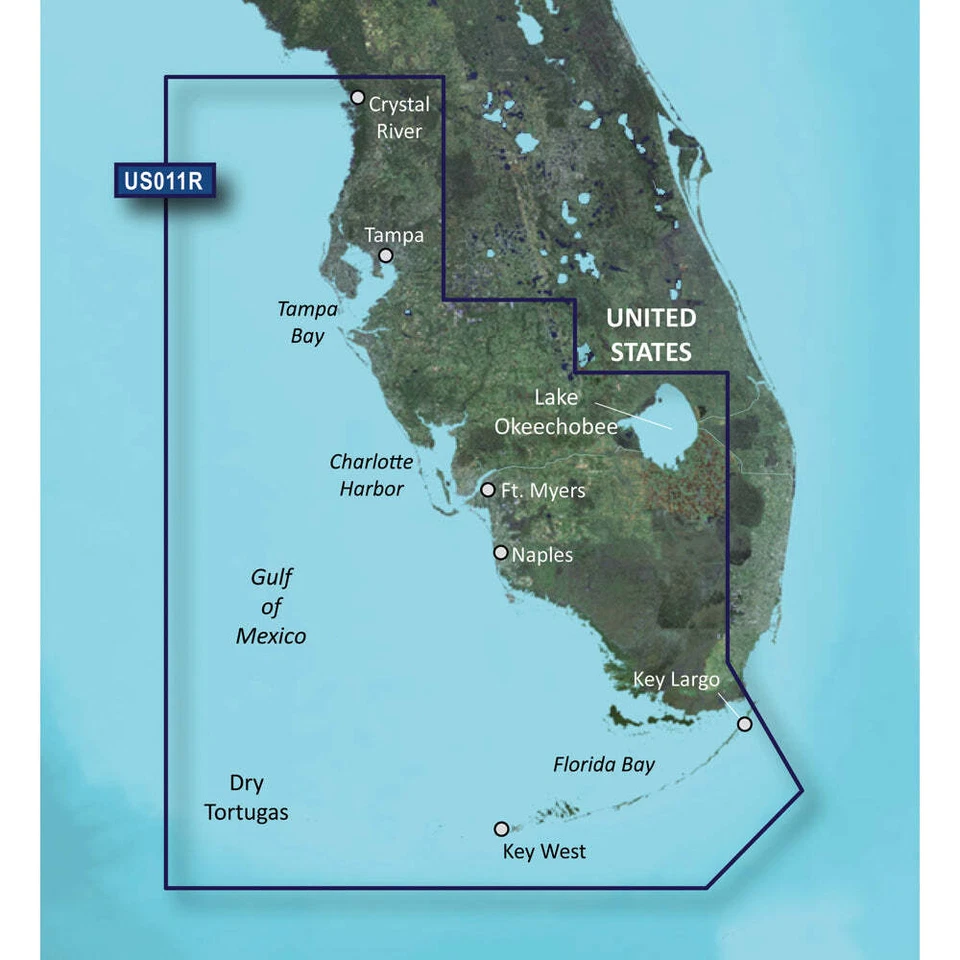 Garmin BlueChart g3 Vision HD - VUS011R - Southwest Florida - microSD/SD [010-C0 - Image 1 of 1