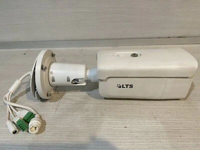 LTS CMIP9743NW-SZ Night Vision Outdoor Bullet Network IP Security Camera, White - Image 1 of 4