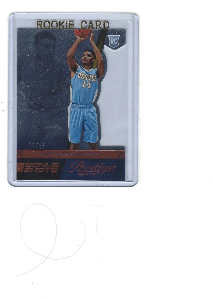 2014-15 Raro Prestige Premium Gary Harris Die-Cut Rookie Nr Estado perfeito a perfeito 13/25. - Imagem 1 de 1